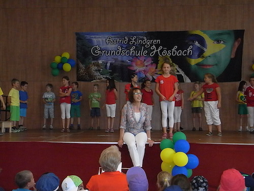 Schulfest am 04. Juli 2014 stand unter dem Motto „Brasilien“